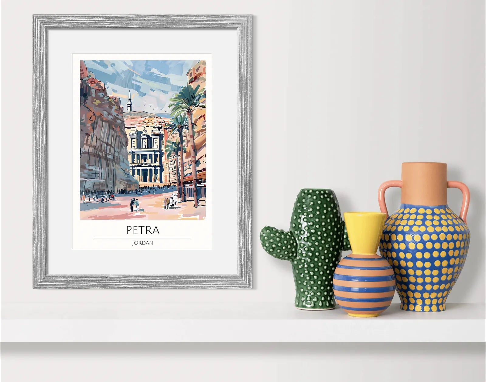 Petra Jordan Art Print