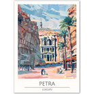 Petra Jordan Art Print