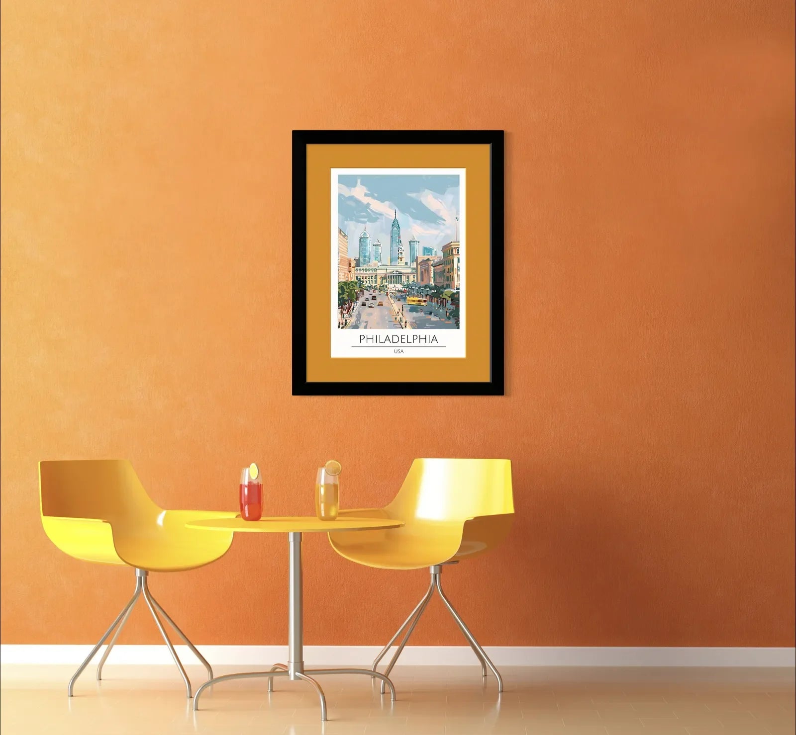 Philadelphia USA Art Print