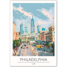 Philadelphia USA Art Print