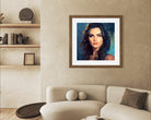 Brunette Beauty Pixel Artwork 2