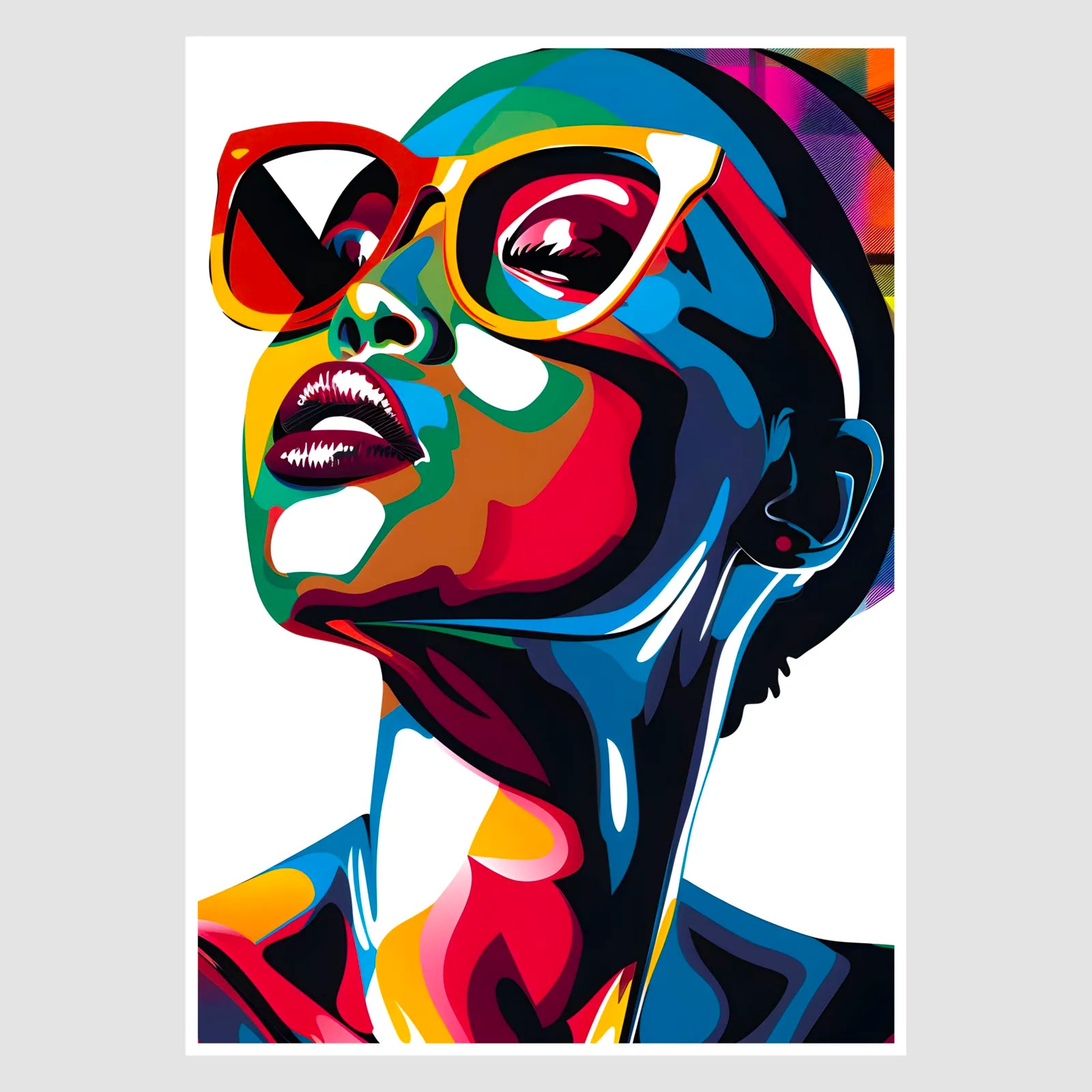 Summer Sun Shades Pop Art Print 1