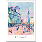 Reykjavik Iceland Art Print – Modern Nordic City