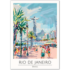 Rio de Janeiro Brazil Art Print – Iconic Landscape