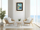 Vibrant Saint-Tropez Seaside: A Mediterranean Dream Art Print