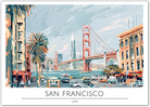 Golden Gate Charm: San Francisco’s Iconic City View