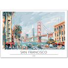 Golden Gate Charm: San Francisco’s Iconic City View