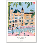 Seville Spain Art Print – Historic Architecture