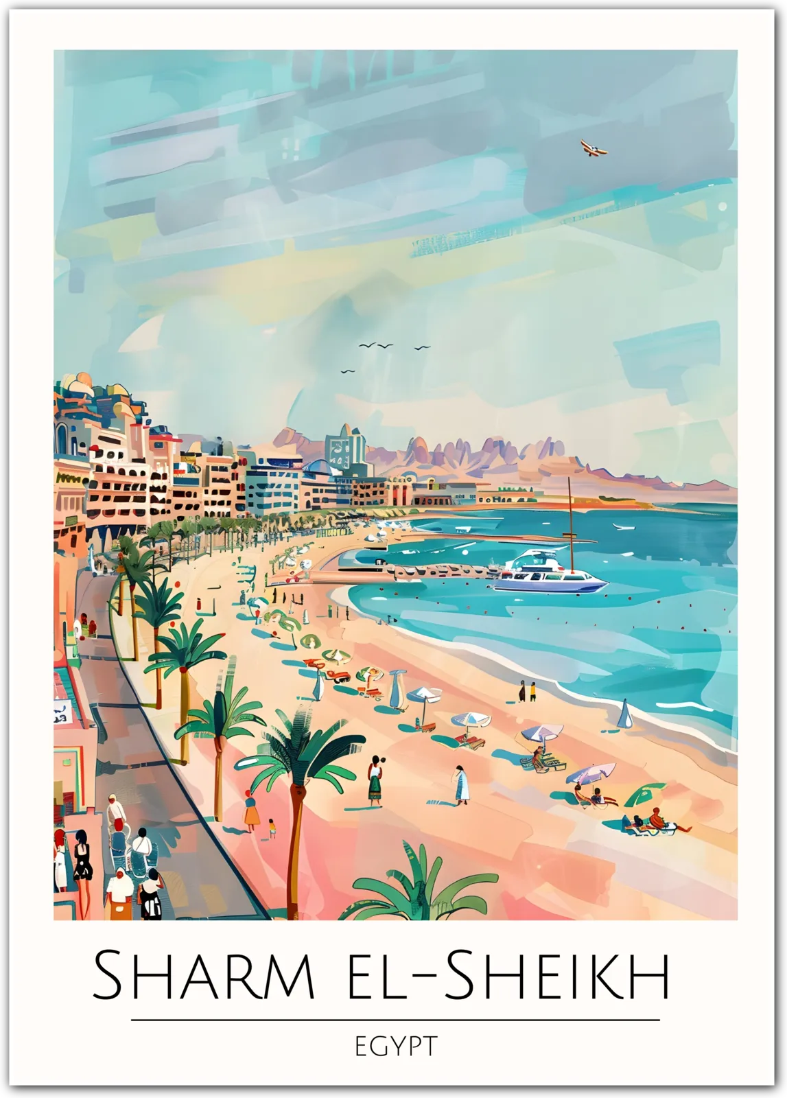 Sharm El-Sheikh Egypt Art Print