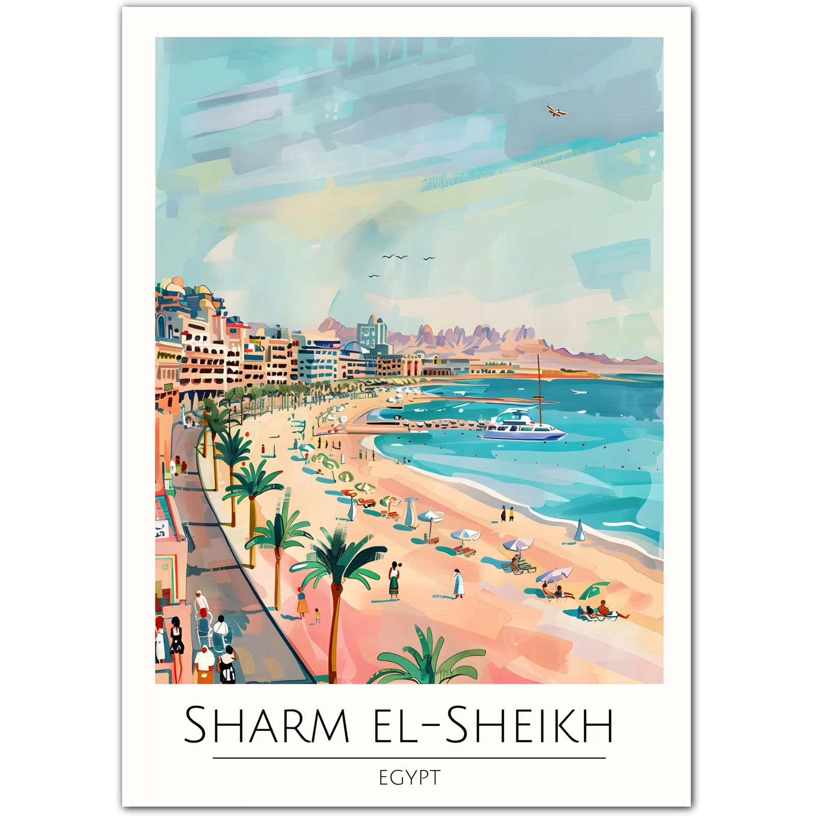 Sharm El-Sheikh Egypt Art Print