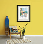 St. Tropez Art Print – Coastal French Charm and Sunny Mediterranean Vibes