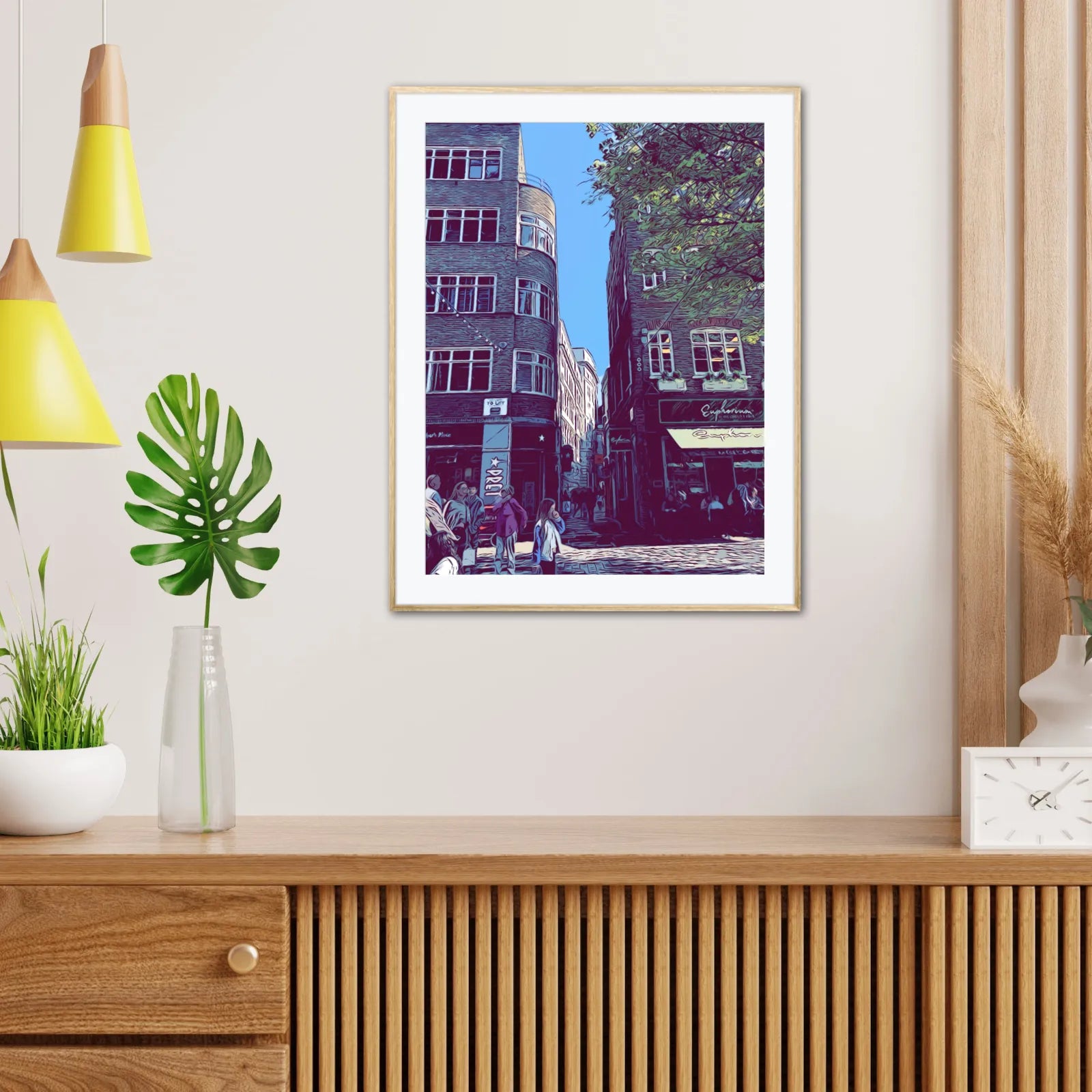 St Christopher’s Place West End Art Print