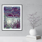 Serene Swans Original Wall Art Print