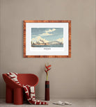 Sydney Opera House Art Print with Harbour Bridge and Cityscape 2