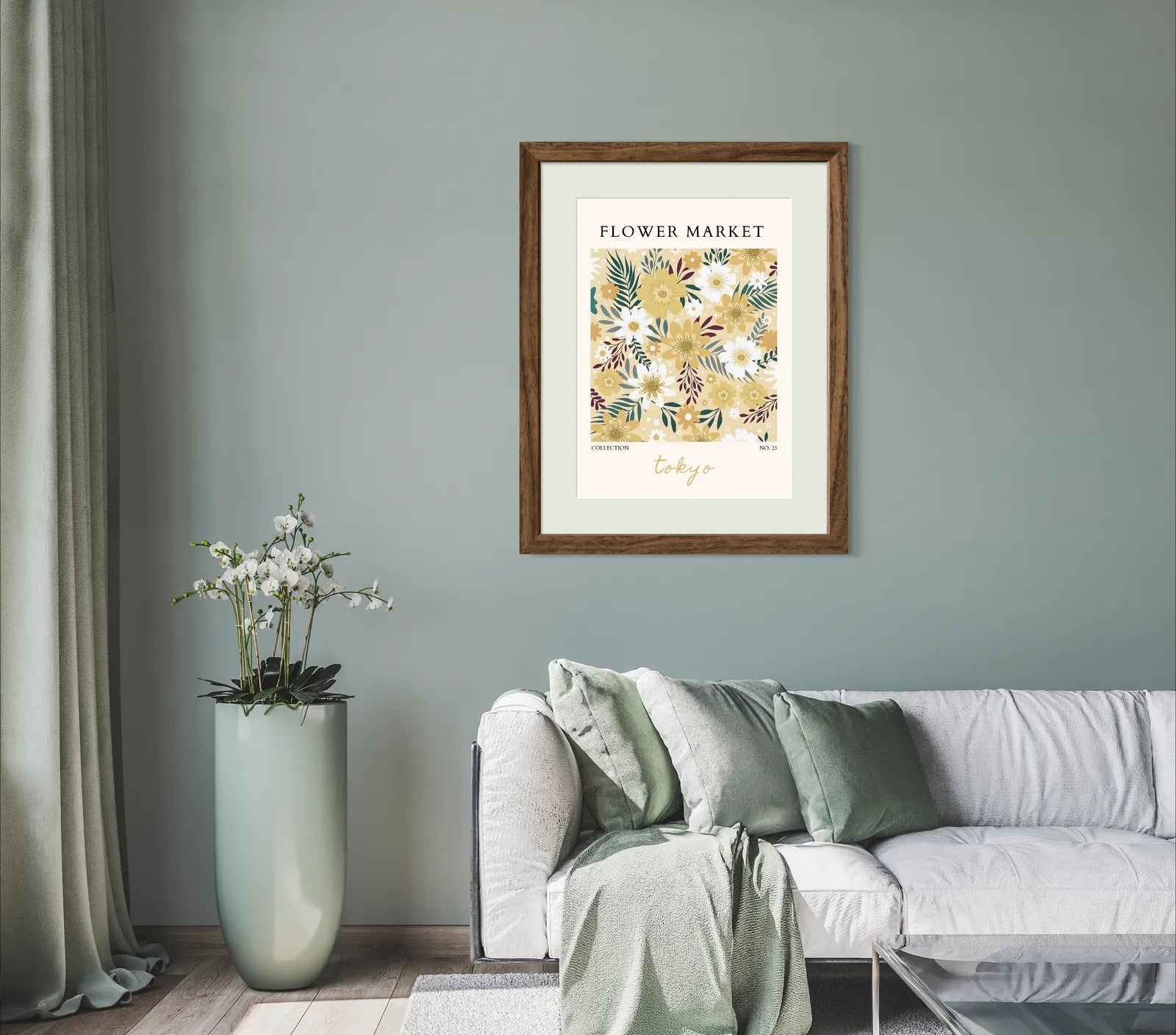 Urban Bloomscape – Tokyo Floral Pop Art