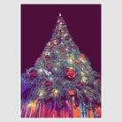 Christmas Tree At Somerset House Art Print