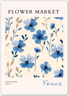 Azure Petalscape – Verna Modern Floral