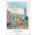 Victoria Art Print – Beautiful Canadian City and Natural Surroundings