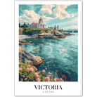 Victoria Coastal Views: Elegant British Columbia Art Print