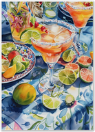Vibrant Cocktail Celebration – Watercolour Art Print