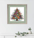 Festive Traditional Christmas Tree Art Print 2