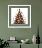 Mystical Fantasy Christmas Tree Art Print 2